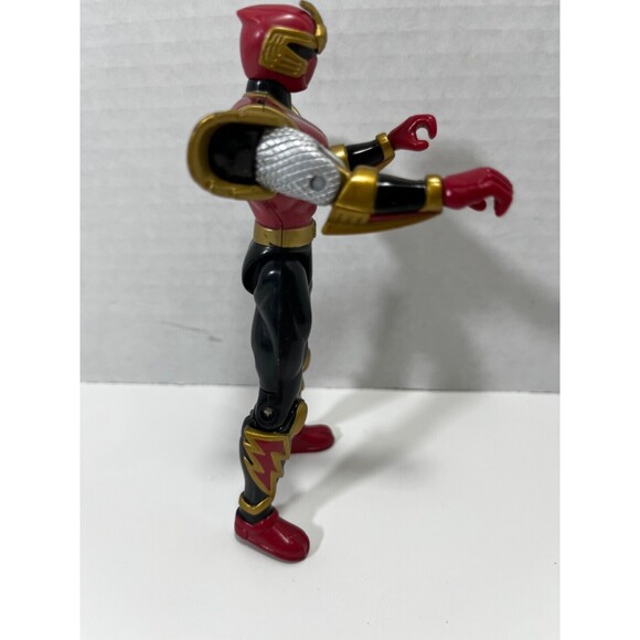 Power Rangers Ninja Storm Crimson Thunder Tri Battlized 5”  Action Figure - Picture 5 of 5